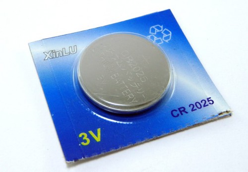 Baterie CR2025 pro autoklíče 3v