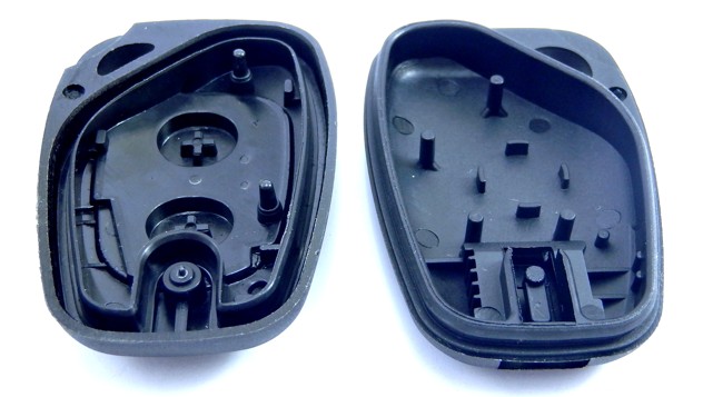 Custodia Chiave Auto In Silicone Per Dacia Duster, Sandero, Logan, Renault Trafic, 2 Pulsanti, Telecomando Ricambio