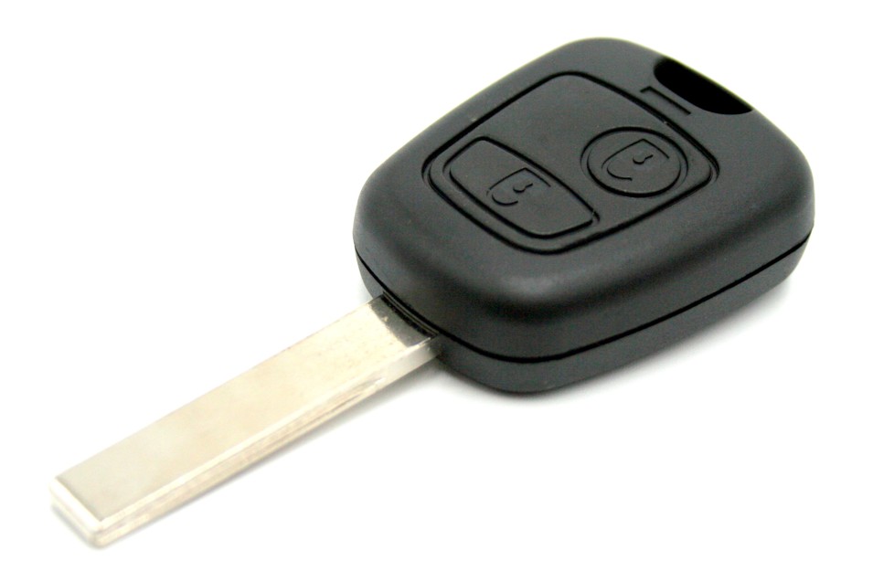 klíč CITROEN – 2 tlačítka, HU83