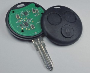 klíč smart mercedes benz 3 tlačítka