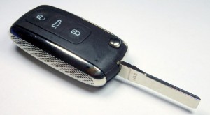 klíč Škoda seat vw přestavba vystřelovací obal dálkové ovládání tři tlačítka