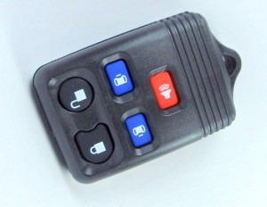 Klíč Ford Transit - dálkové ovládání 4 tlačítka 433mhz