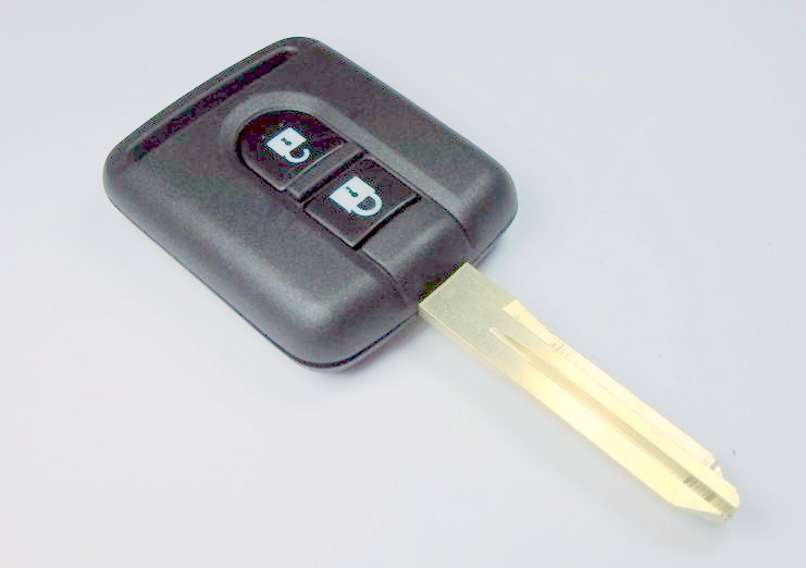 klíč Nissan s planžetou 2 tlačítka